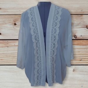 FOREVER 21 Cream Kimono Top